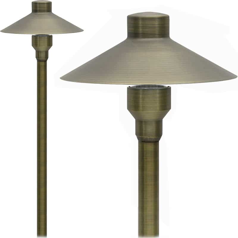 Contempo Cone Brass Path Light Questions & Answers