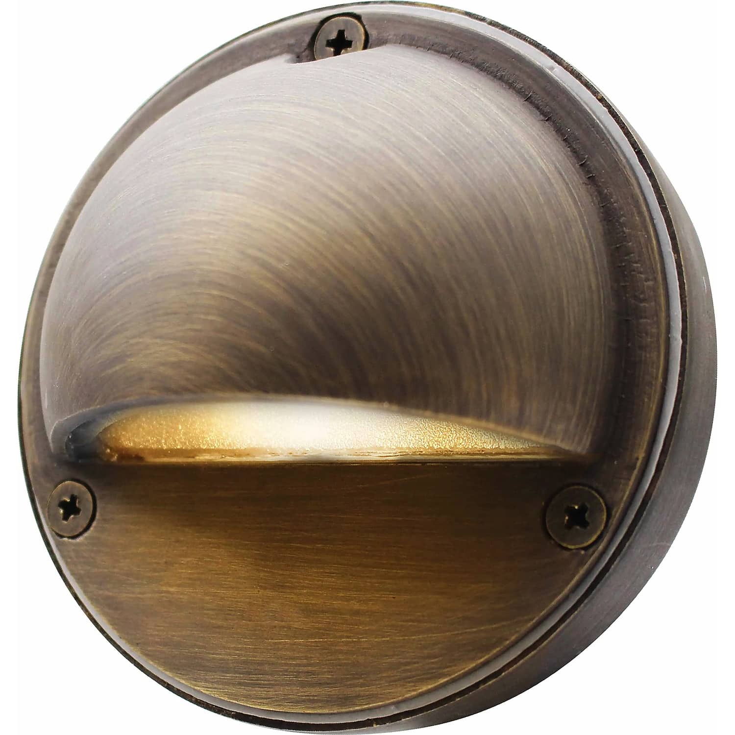 For Half Moon Cast Brass Deck Lights, is warm or cool white ideal?