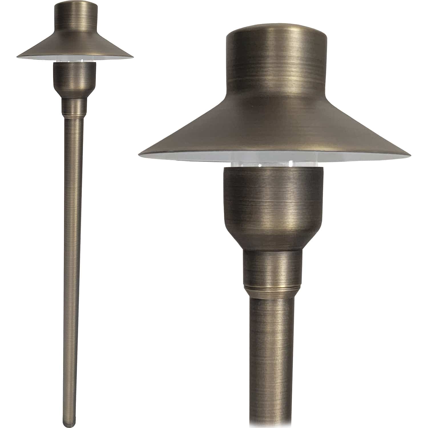 Small Contempo Cone Brass Path Light Questions & Answers