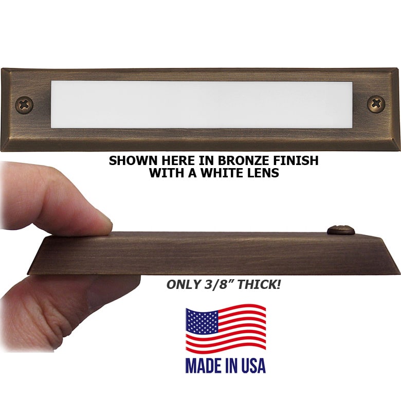 How far apart should outdoor step lights be?