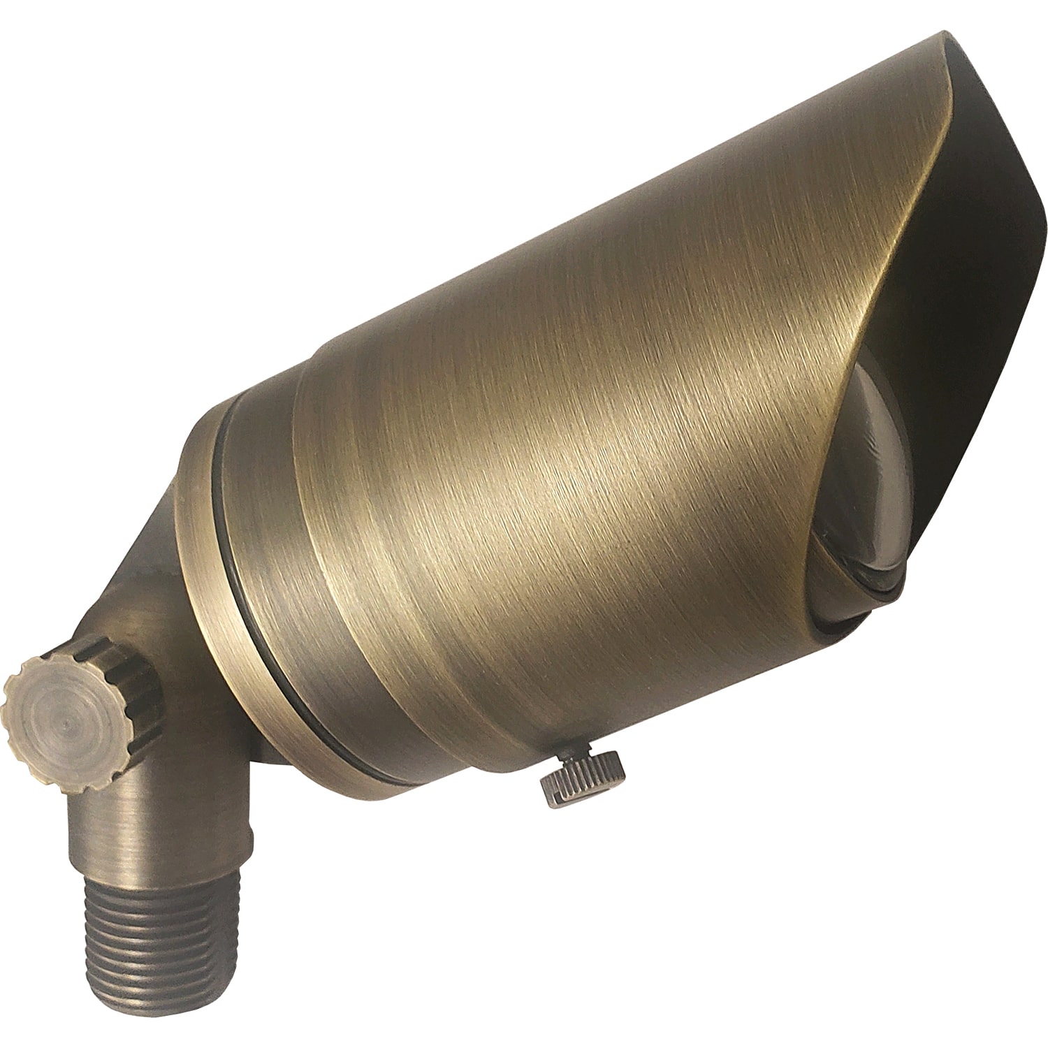 What is the ideal wattage for a Big Boss Cast Brass Spotlight?