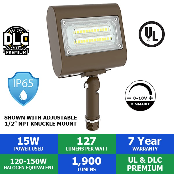 What is the input voltage range for this light?
