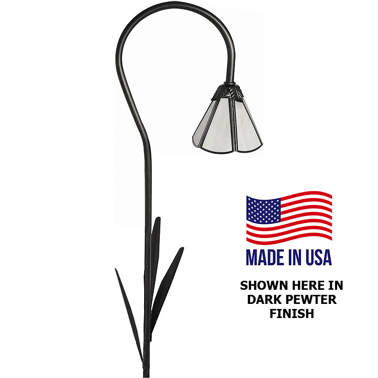How does the LED feature of the path light provide value?