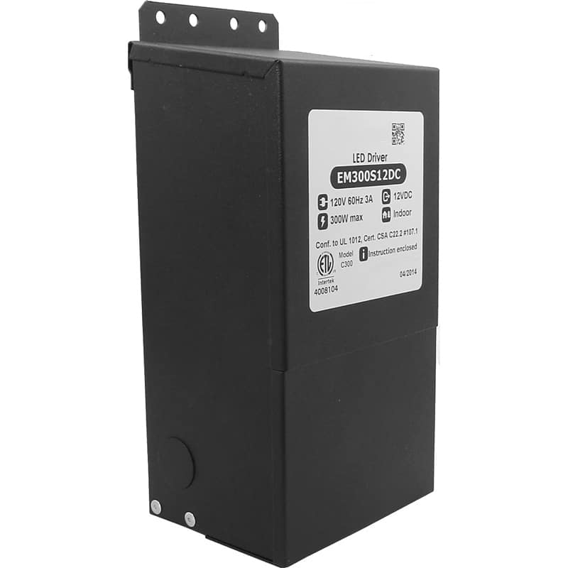 12VDC or 24VDC 300 Watt Max Deluxe Magnetic LED Dimmable Transformer Questions & Answers