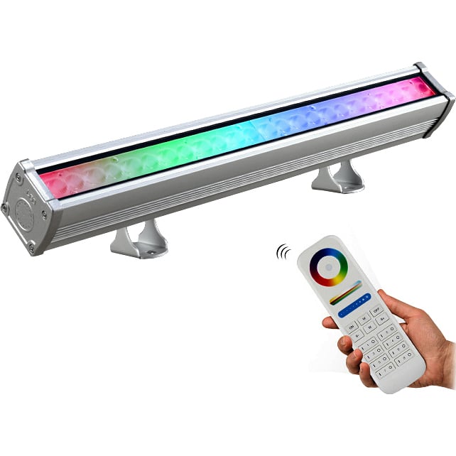 What warranty is provided with the LED wall washer?