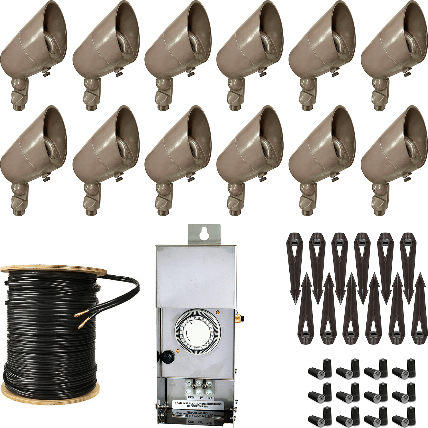 Is 12V or 120V better for landscape lighting?
