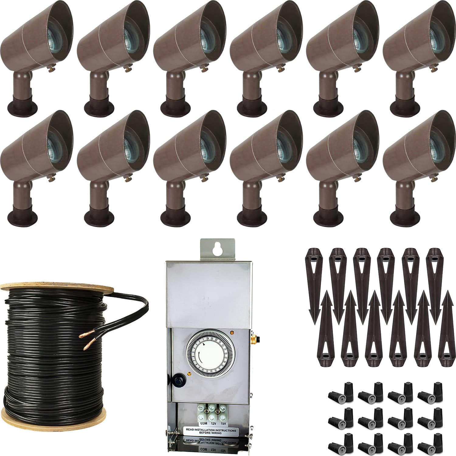 What type of wire nuts are included?