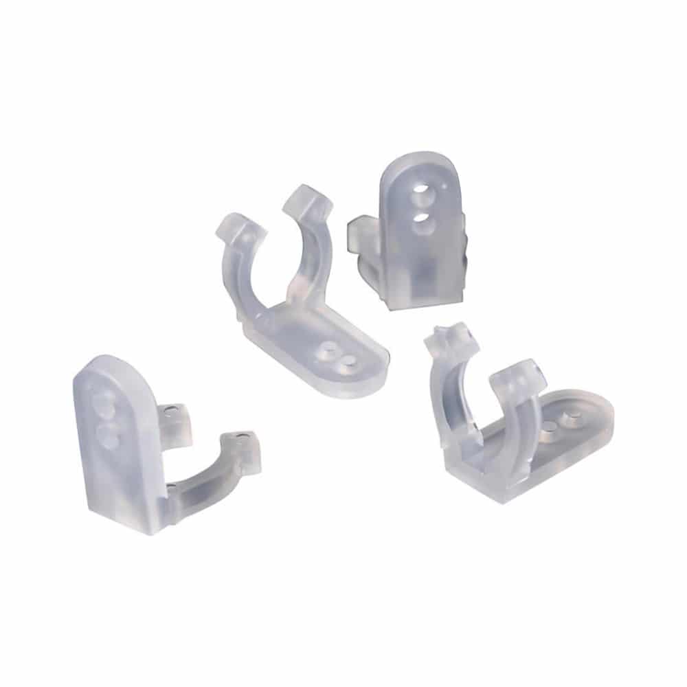 Plastic Mounting Clips for all 1/2" diameter Rope Light Questions & Answers