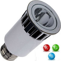 120v 5 Watt RGB Remote Color-Changing MR16 E26 60° LED Bulb Questions & Answers
