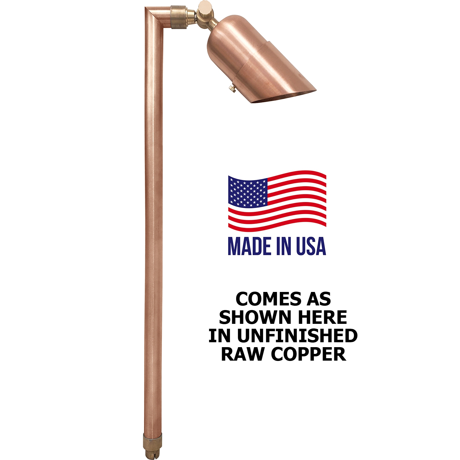 Patriot Copper Adj. 1-Head Path Light Questions & Answers