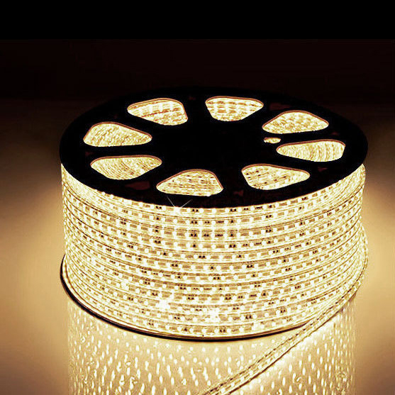 What voltage is required for 120V 4.5W/ft single-color LED strips?