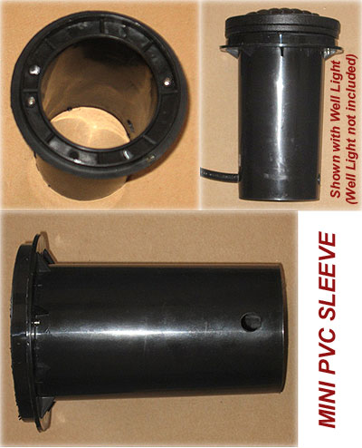 PVC Protector Sleeve for our Cast Aluminum Well Lights. Questions & Answers