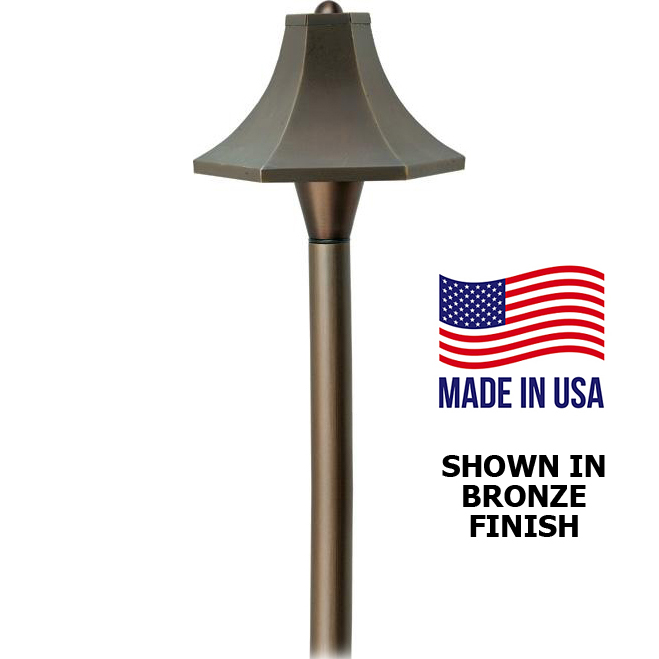 What is the difference between spotlight and path light?