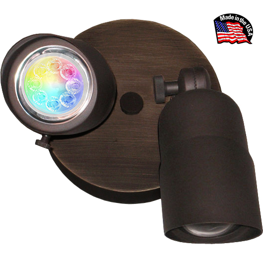 Patriot 2-Head Brass RGBW Downlight Questions & Answers