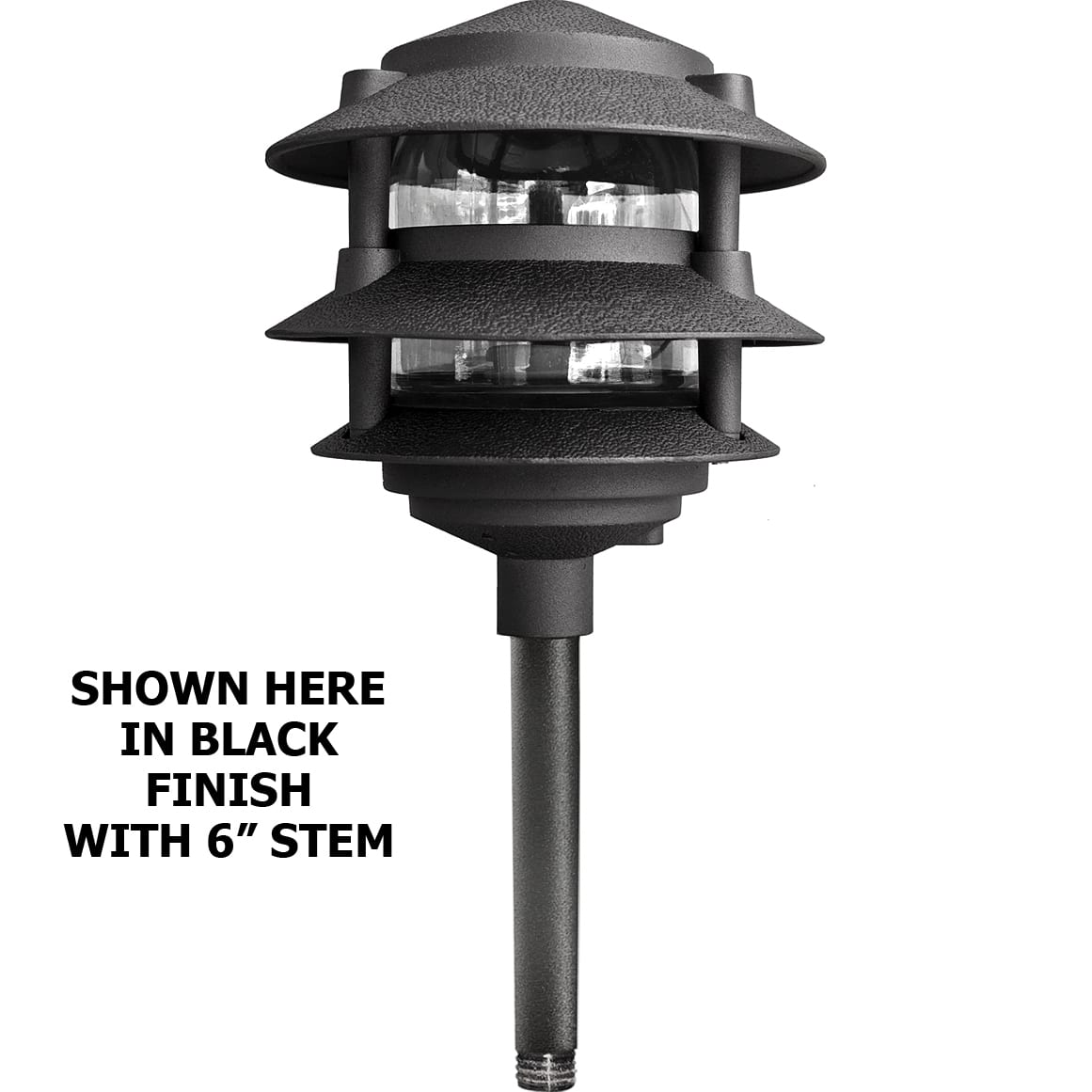 3-Tier A19 Pagoda Path Light Questions & Answers