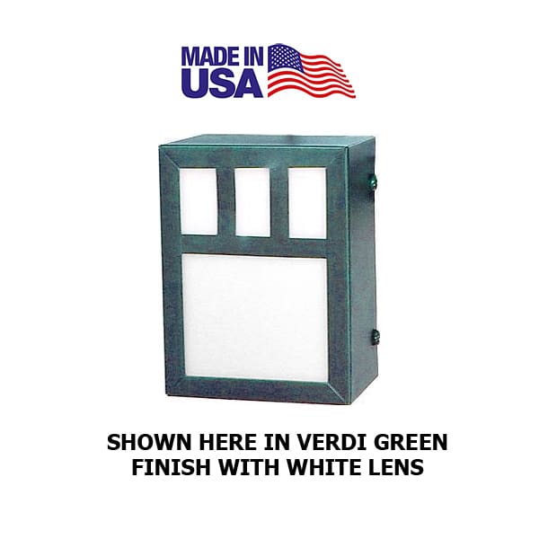 What material options are available for this deck light?