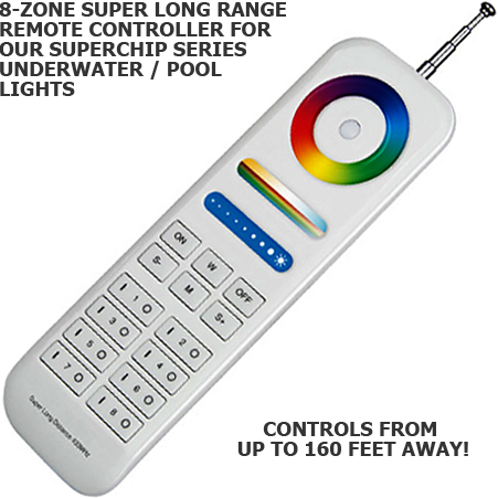 Superchip RGBW 8-Zone Remote Control 433MHz, Syncable Questions & Answers