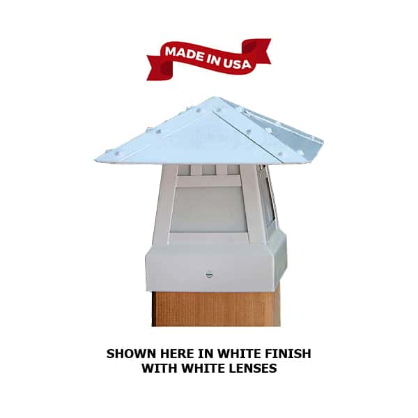 What is the height for the 4″ full post cap?