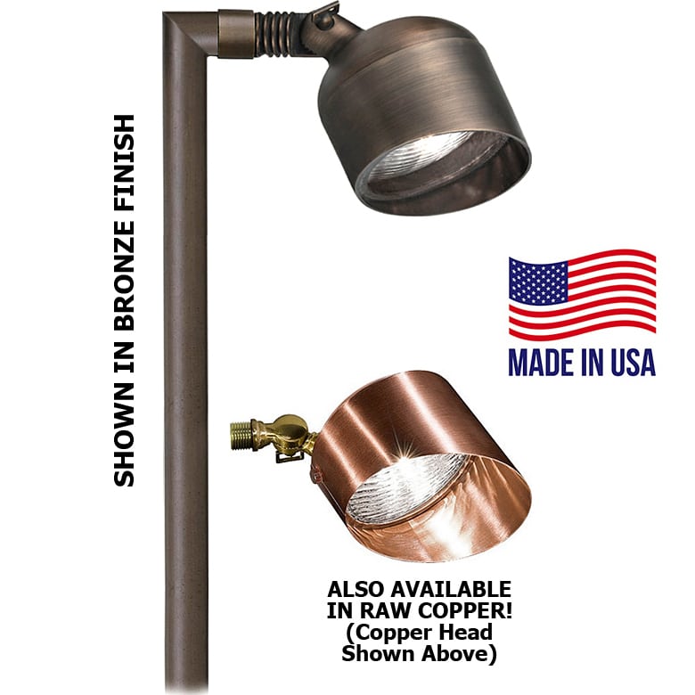 Big Eagle Brass Adj. 1-Head Path Light Questions & Answers