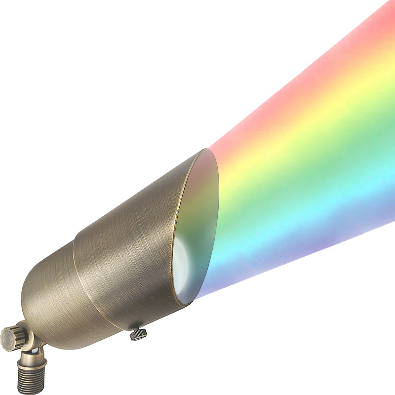 How many zones can be managed with the spotlight's control system?