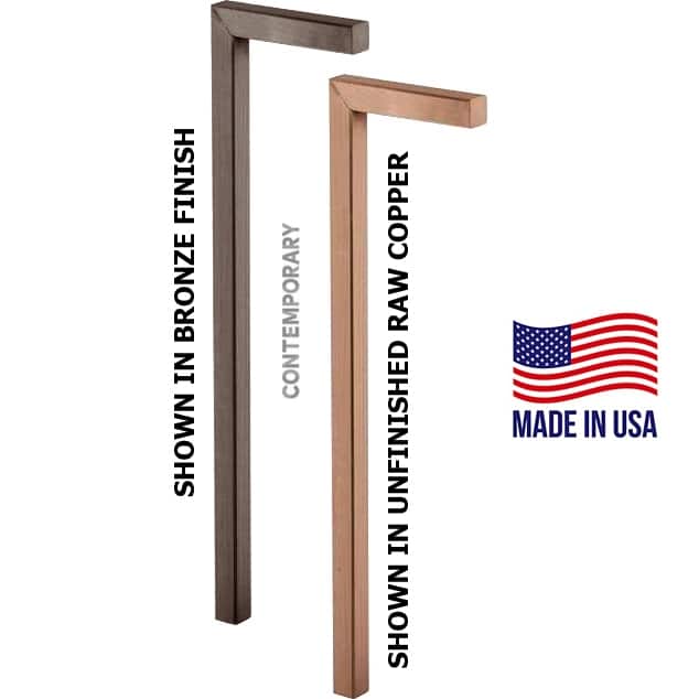 What materials are available for the path light?