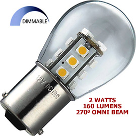 12V 2 Watt SC Bayonet LED Bulb (Dimmable) Questions & Answers