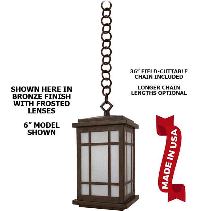 What is the warranty on this hanging light?