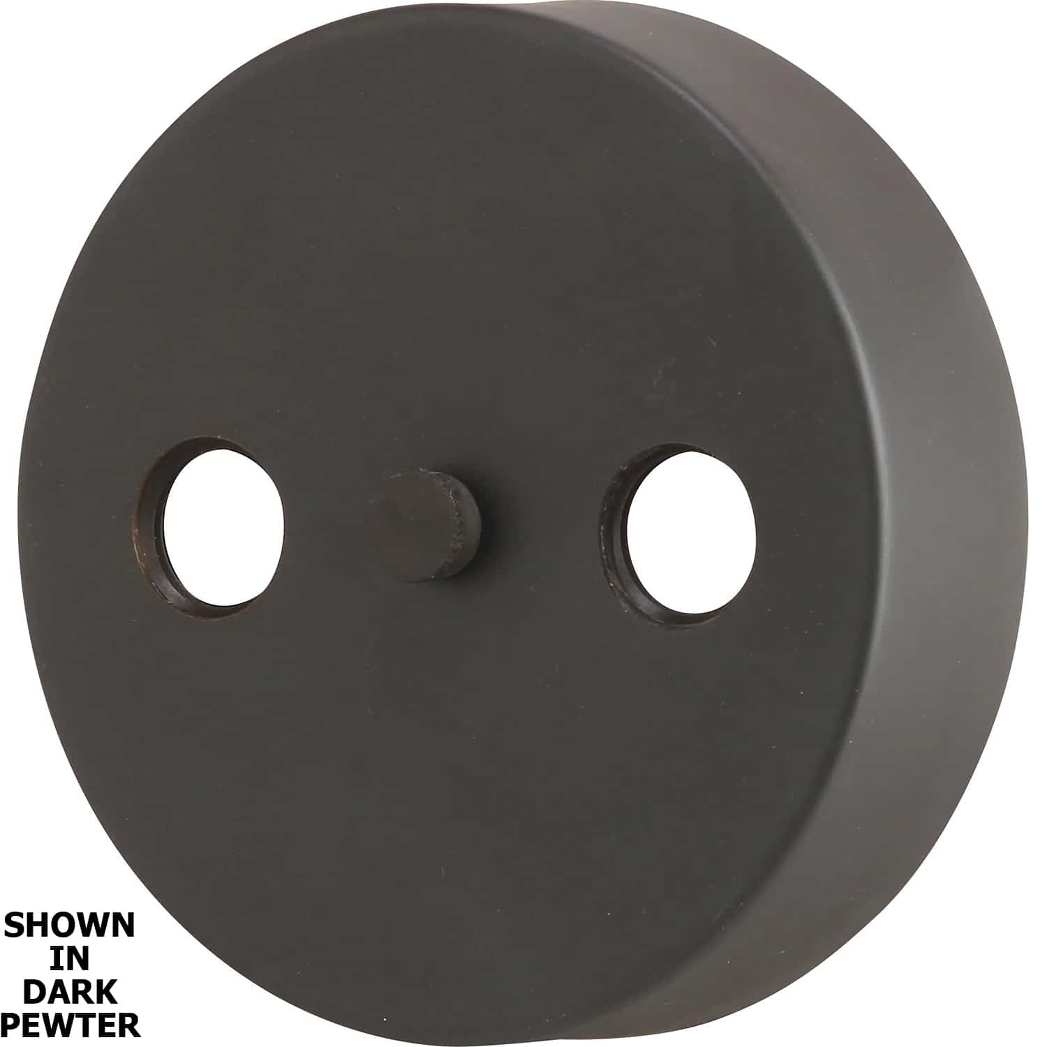 What is the distance between the centers of the two holes?