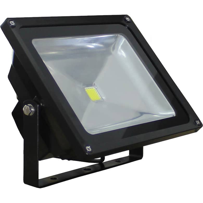 What is a 50 watt LED floodlight equivalent to?