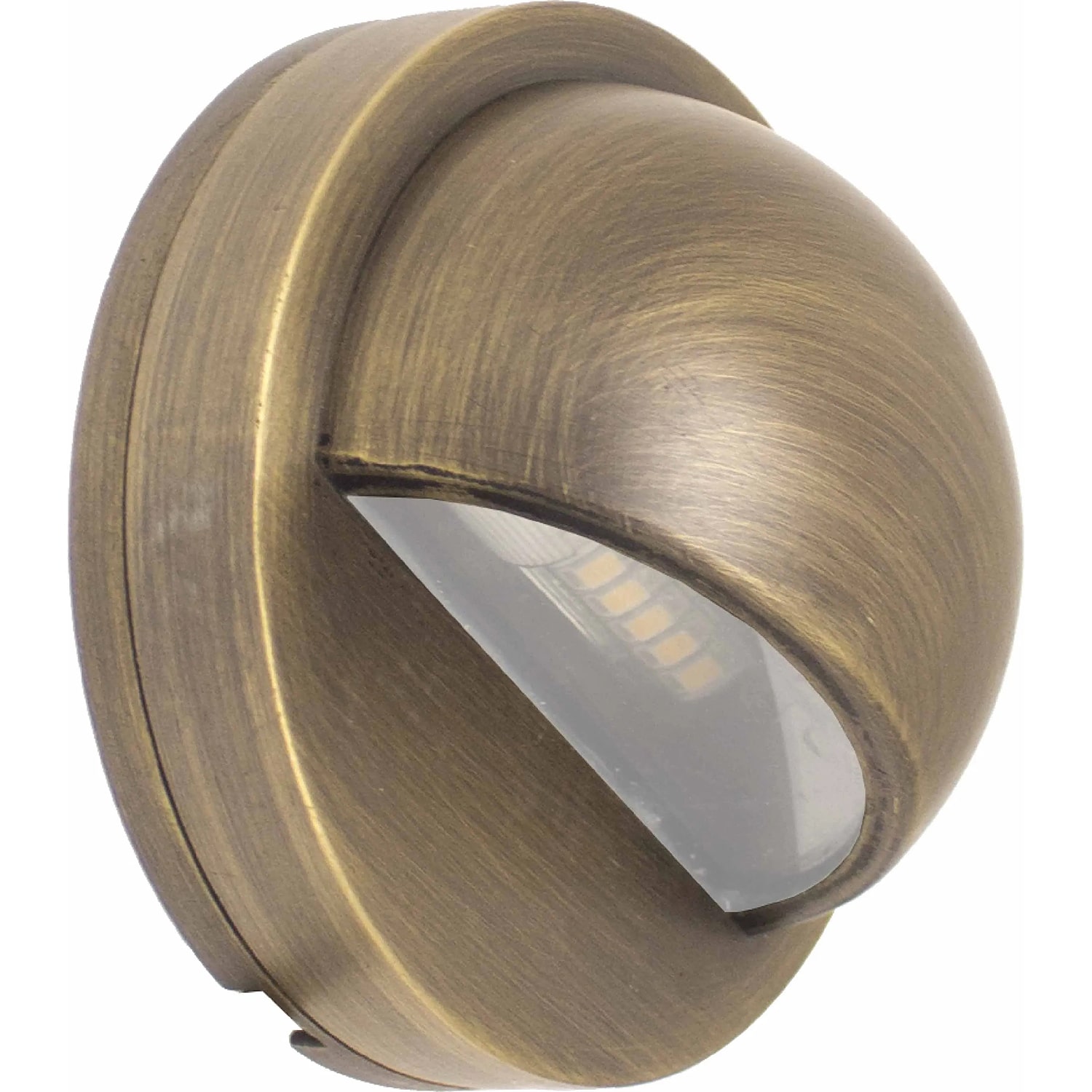 What is the wattage consumption of a Mini Half Moon LED Deck Light?