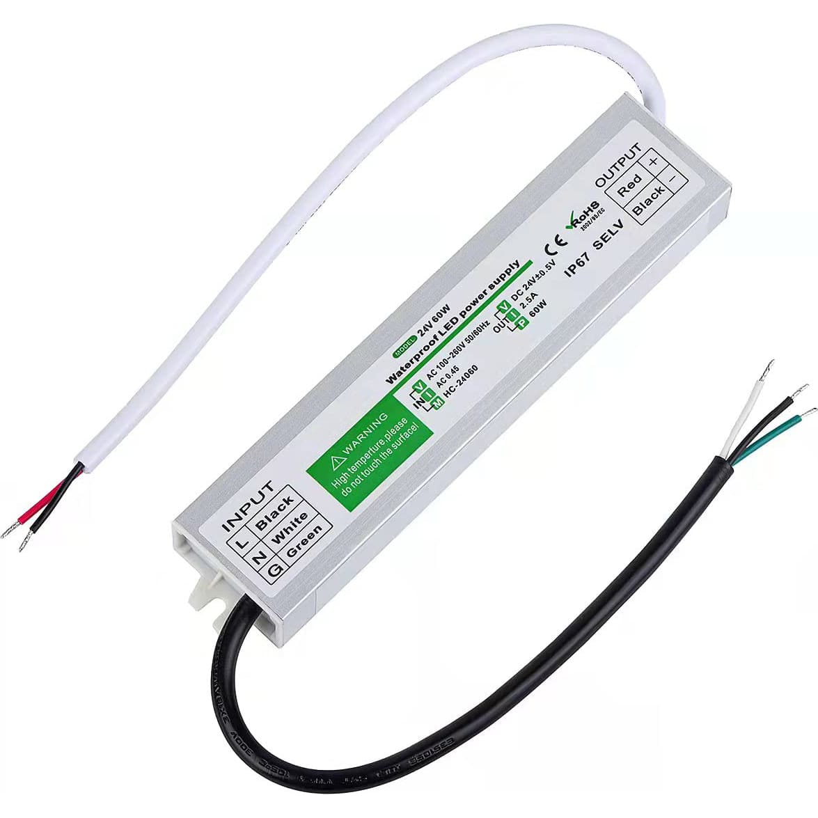 I have an outdoor post with a trex cover and light on the top.  I need to convert the power at the post to low volt