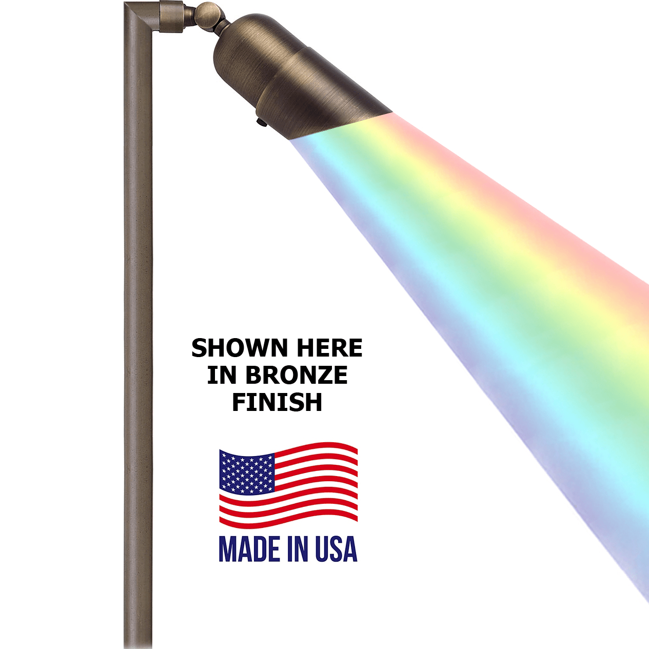 Patriot Brass 1-Head RGBW Adj. Path Light Questions & Answers