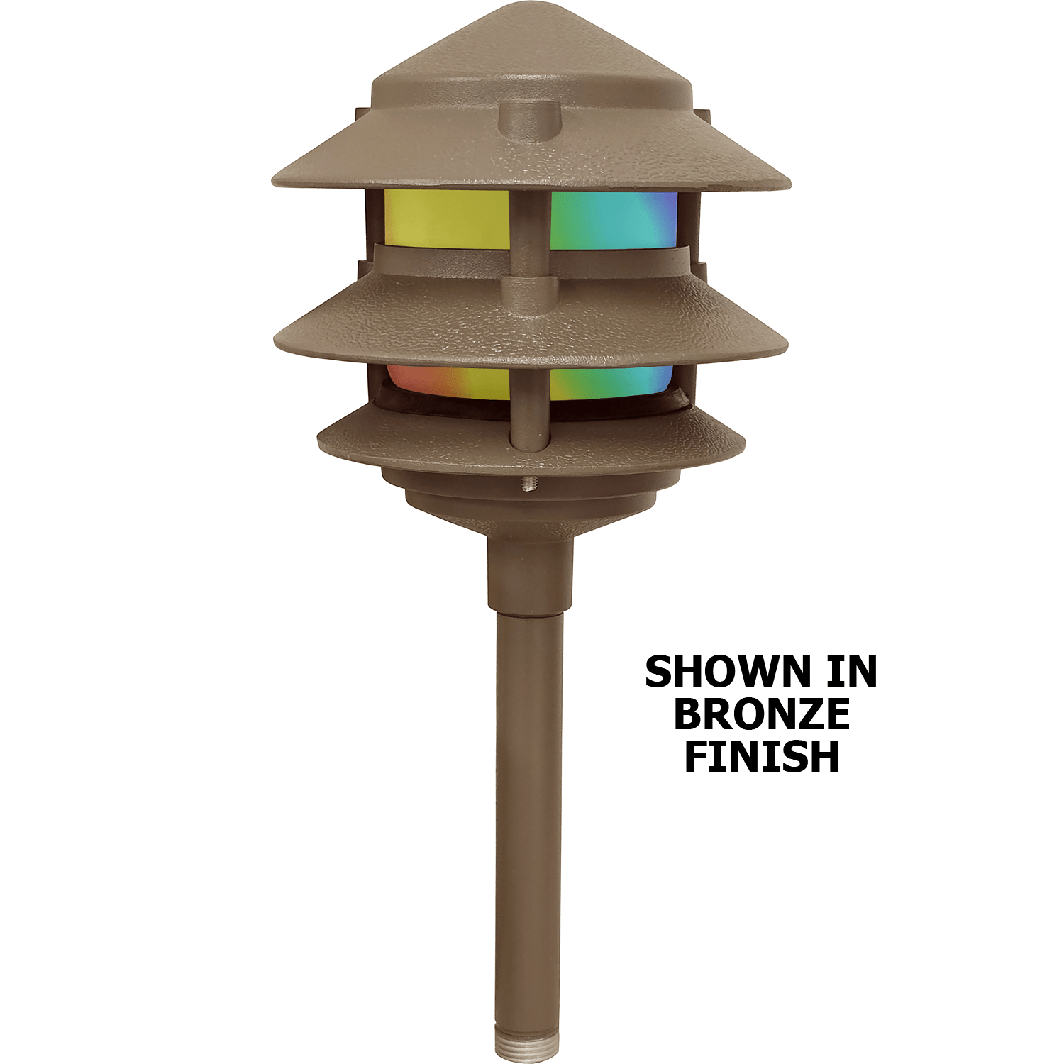 3 - Tier Pagoda RGBW Path Light Questions & Answers
