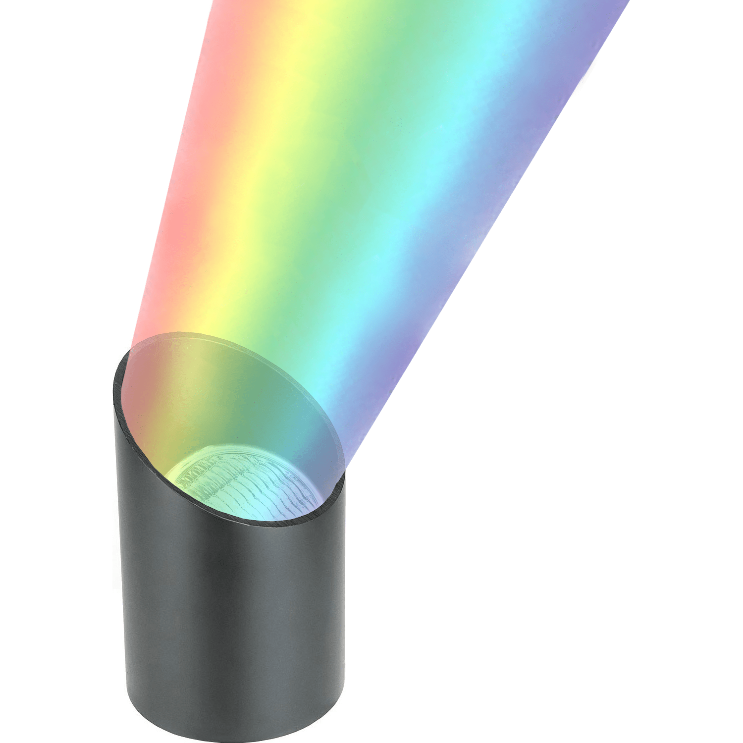 What is the light color spectrum available for the well light?